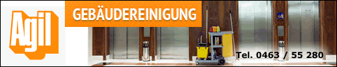 Agil Gebäudereinigung - Klagenfurt - Unterhaltsreinigung, tägliche Reiniung, Glasreinigung, Fassadenreinigung, Baureinigung, Grundreinigung, Bodenreinigung, Solaranlagenreinigung, Grünanlagenreinigung, Schneeräumung - Kärnten.