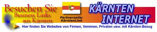 Kärnten Internet - Kärntner Firmenverzeichnis - Betriebe - Websites aus Kärnten - Österreich