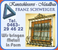 Metallbau - Kunstschlosserei Schweiger - Viktring